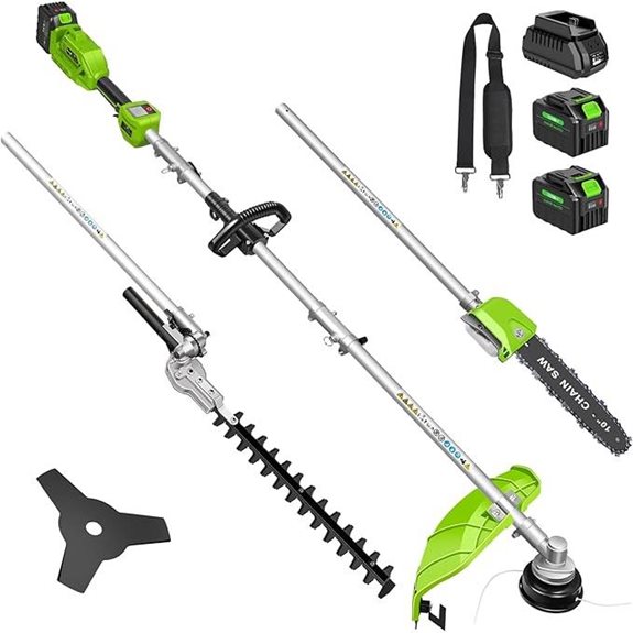 4-in-1 Cordless Hedge Trimmer & Power Tool Kit