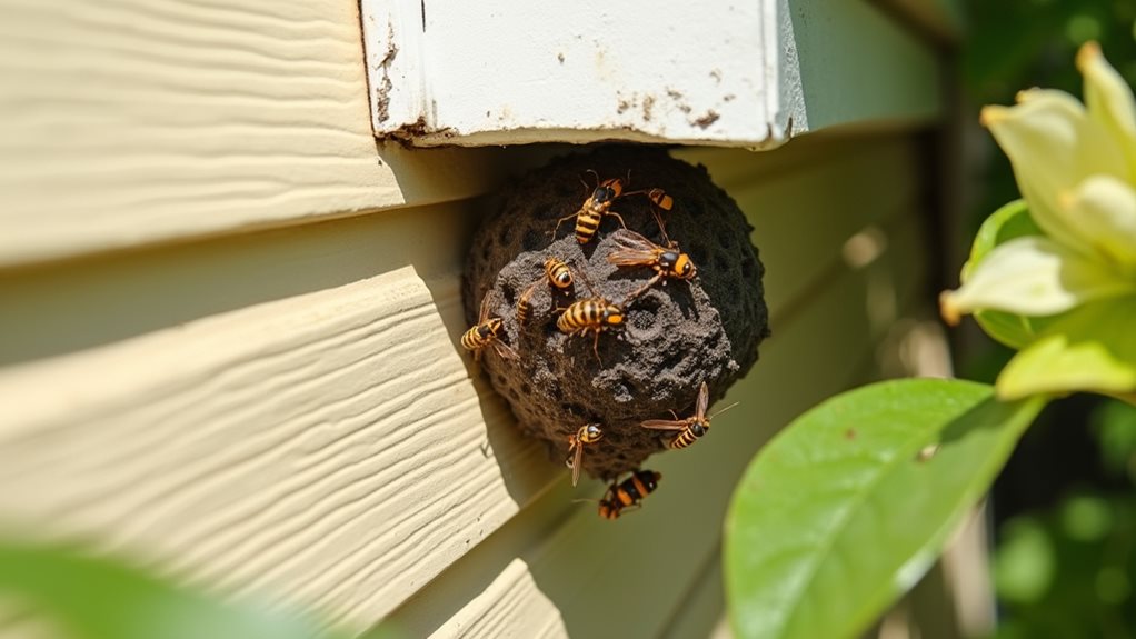 attracts wasps discourages nesting