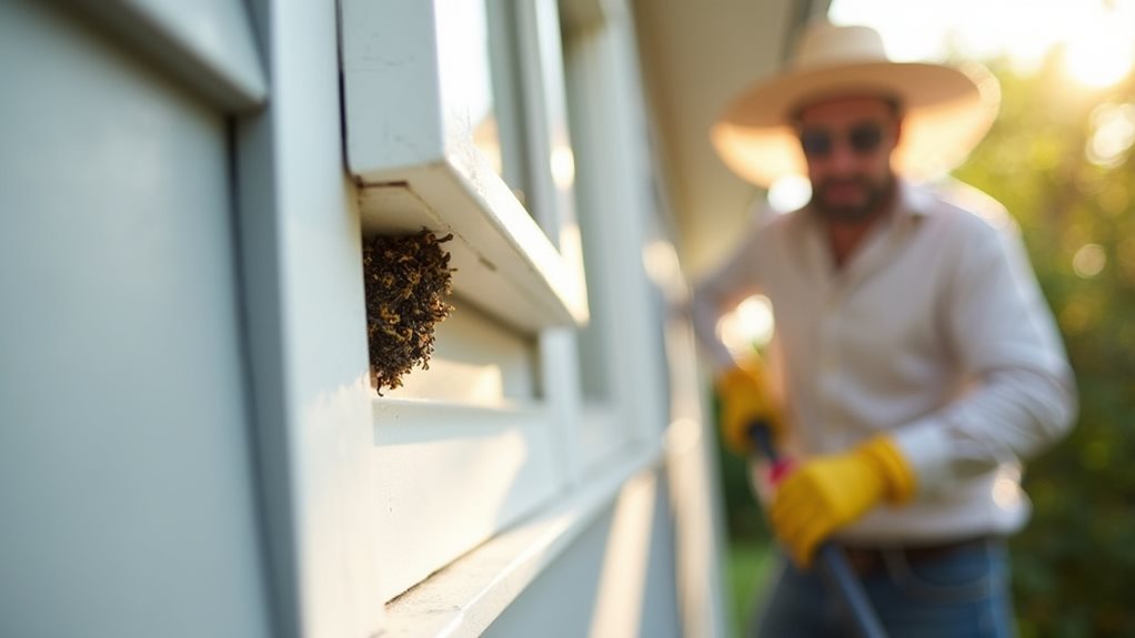 call professionals for wasp nests