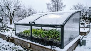 constructing a winter garden cold frame