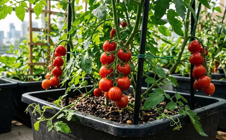 container gardening for tomatoes