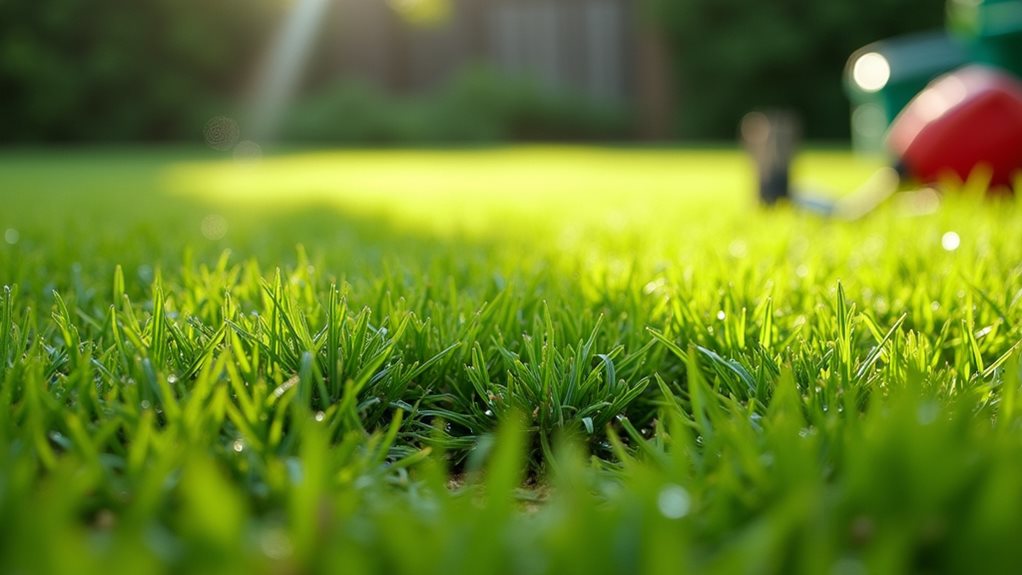 deep watering proper mowing