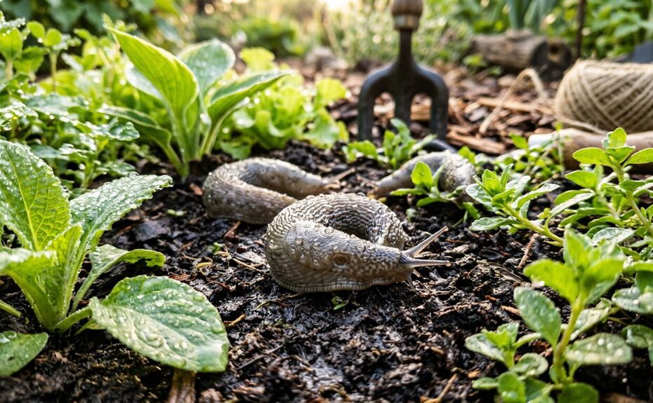 eliminate garden slug pests