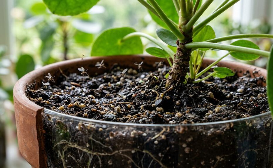 eliminate soil fungus gnats
