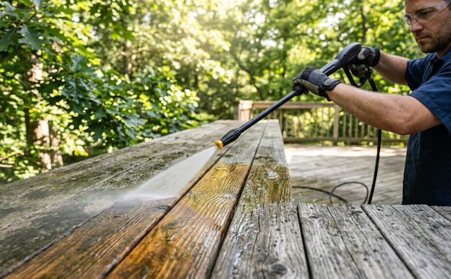 gentle pressure cleaning technique