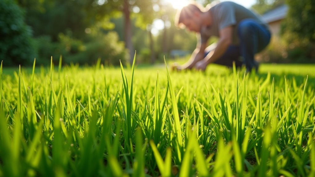 healthy dense turf growth