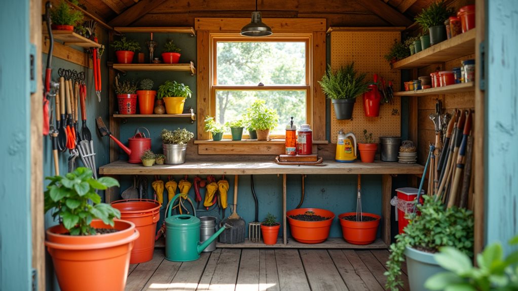 optimize shed vertical storage