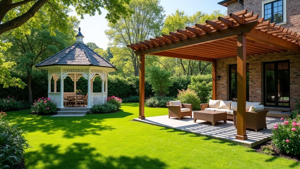 pergolas vs gazebos styles