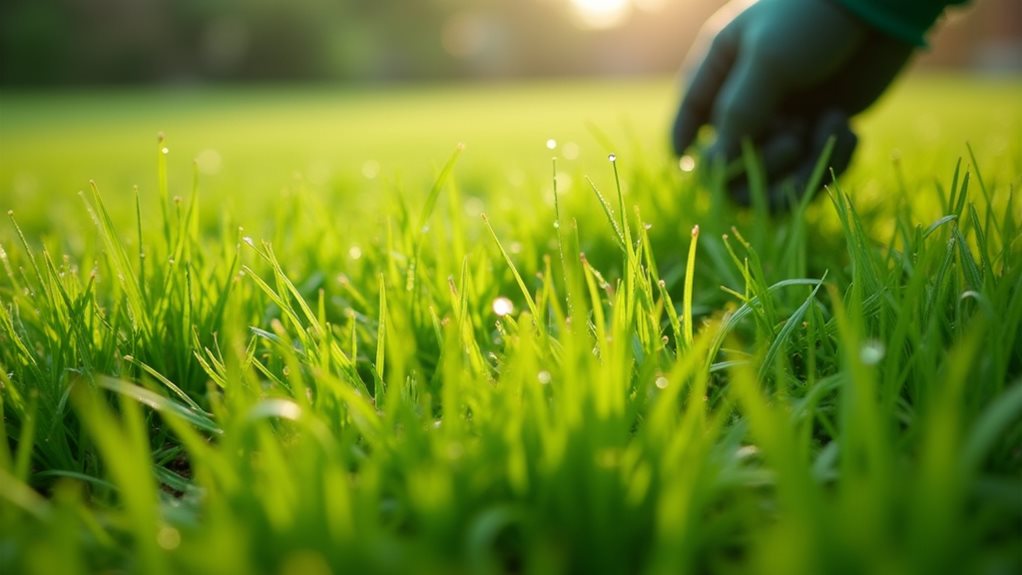 prevent crabgrass seed spread