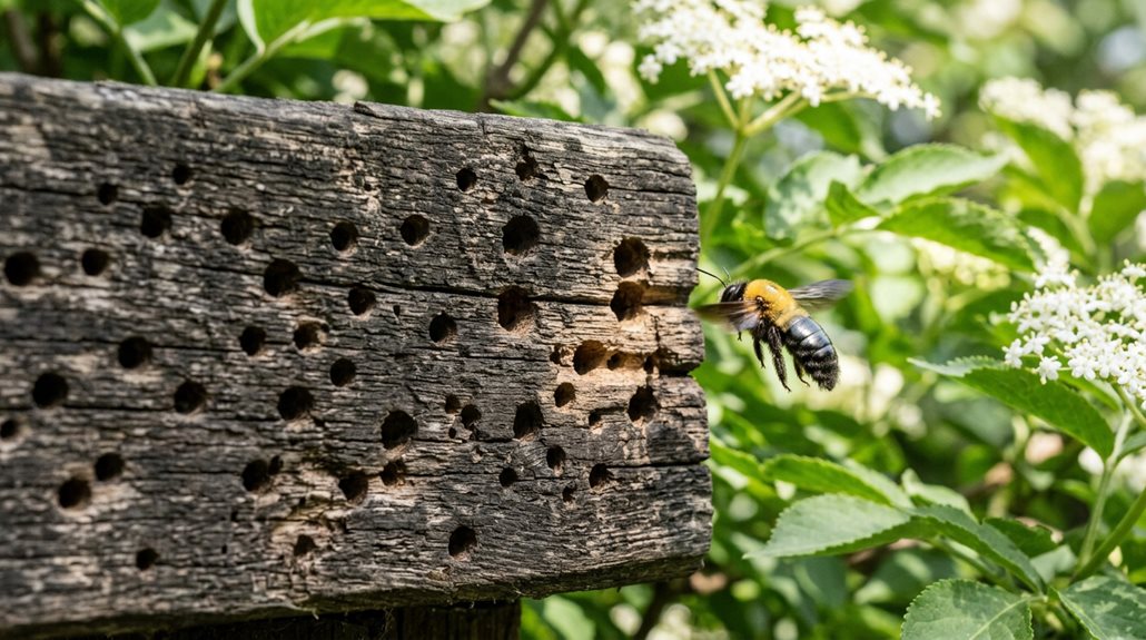 How To Keep Carpenter Bees From Drilling Into Wood