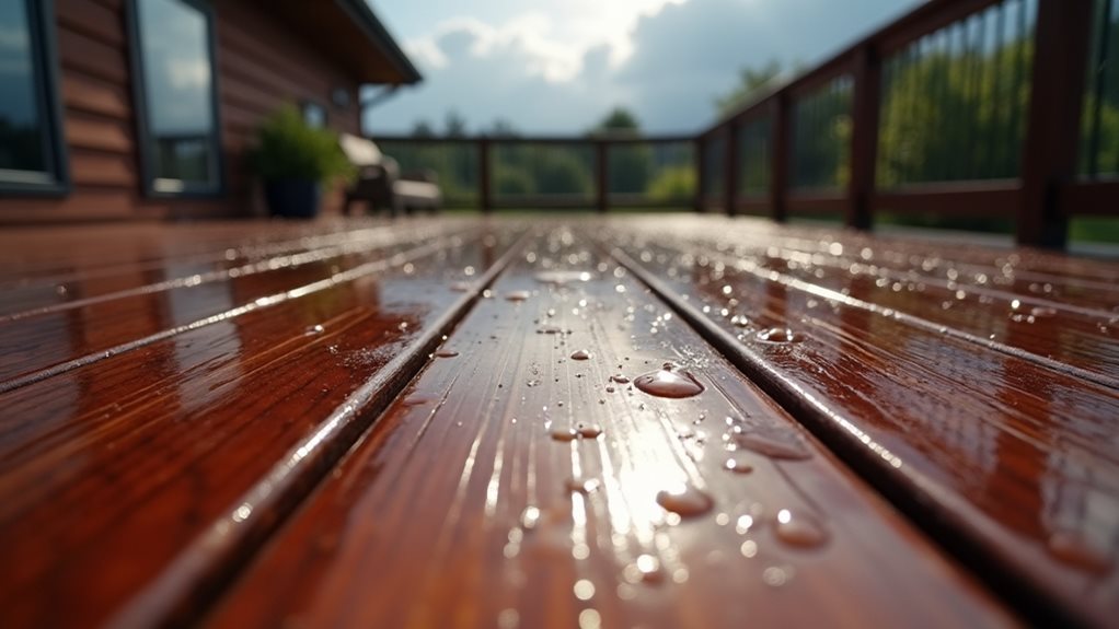 reapply stain after drying