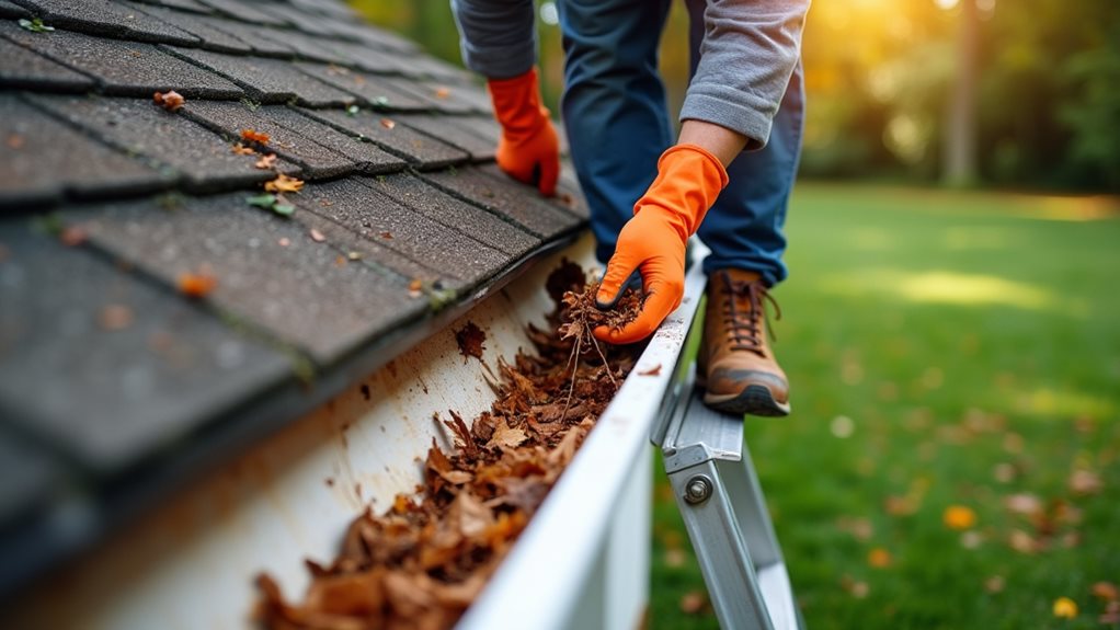 safe effective gutter cleaning