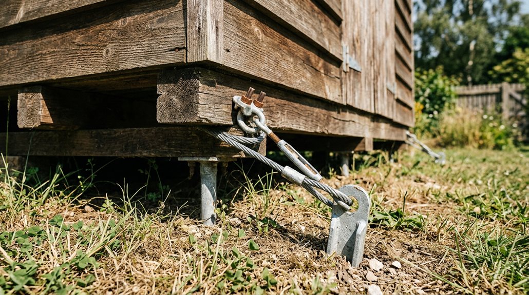 How To Anchor A Shed To The Ground