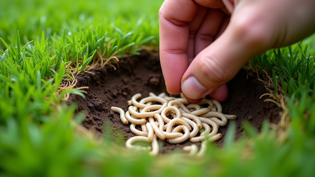 signs of grub damage