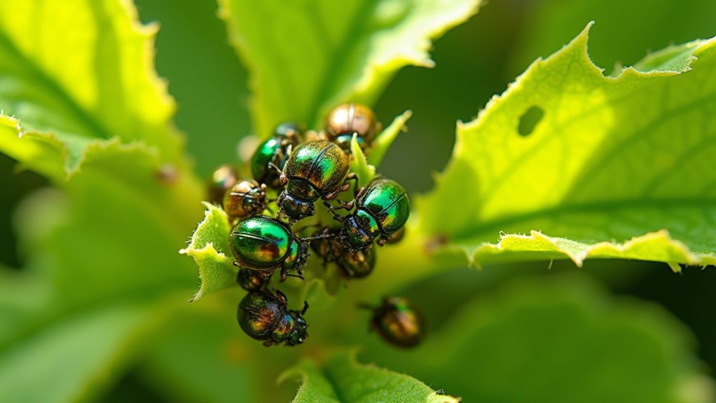 signs of japanese beetles
