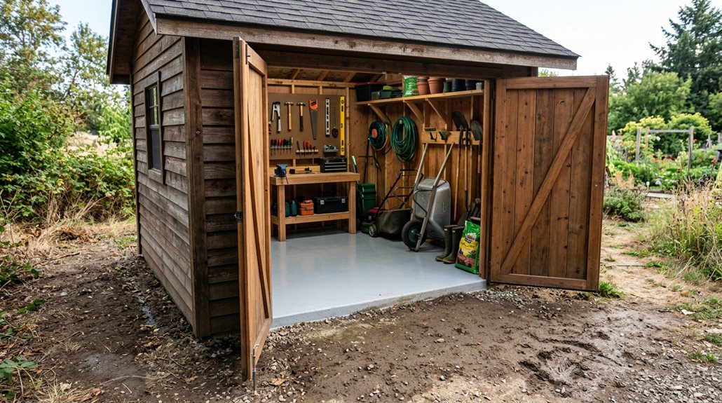 Best Shed Floor Options For Concrete And Dirt
