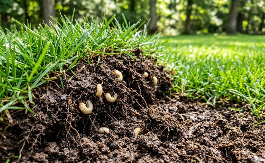 treat lawn for grubs