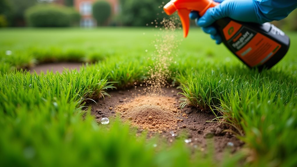treat reseed aerate promptly