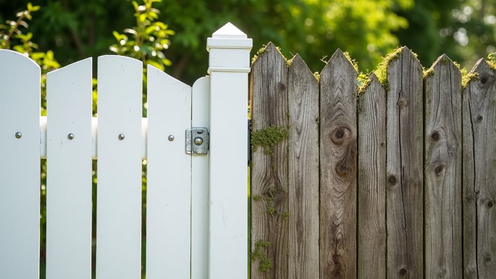vinyl fences outlast wood